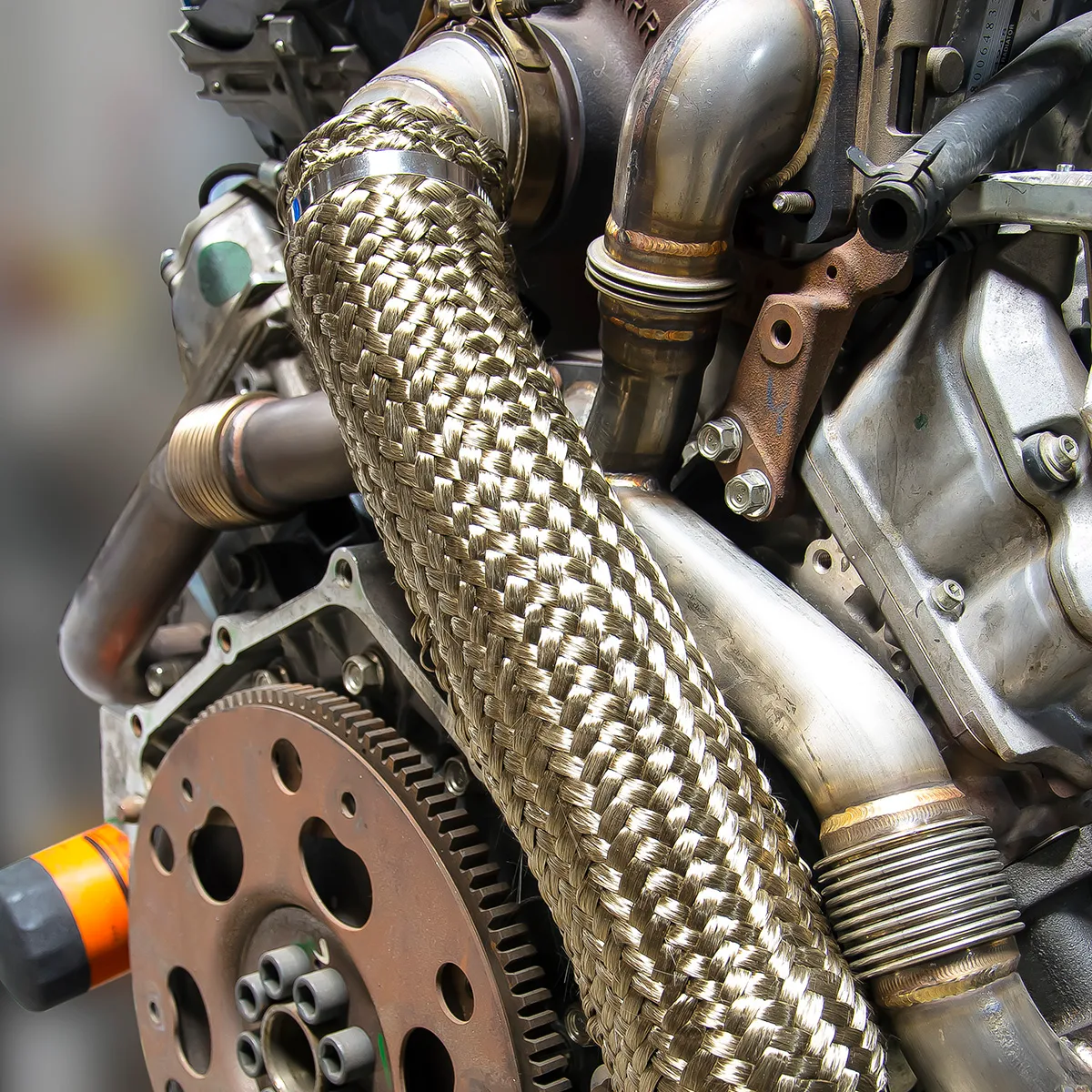 Down Pipe Three-Inch 304 Stainless Steel 2011-2014 GM 6.6L Duramax LML PPE product image