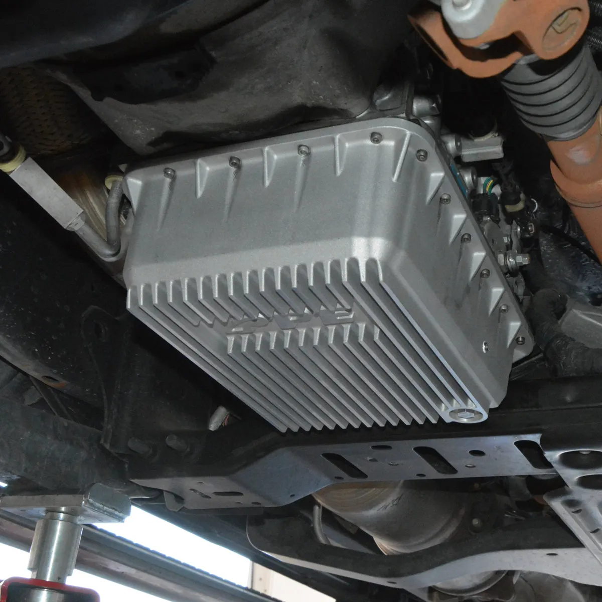 Pacific Performance Engineering 2013-2022 RAM 2500/3500 6.7L w/ AS69RC Transmission Heavy-Duty Cast Aluminum Transmission Pan Black