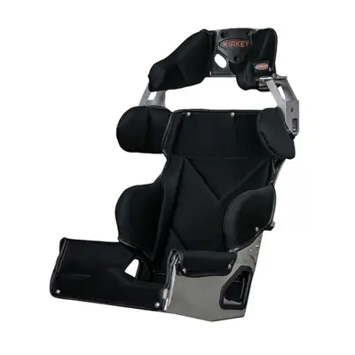 Kirkey Kirkey Racing 81 Series Road Race Seat Kit - Standard 20Â° Layback Containment Seat with Black Cover