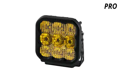 Diode Dynamics Diode Dynamics - SS5 LED Pod Pro Yellow Driving (single)