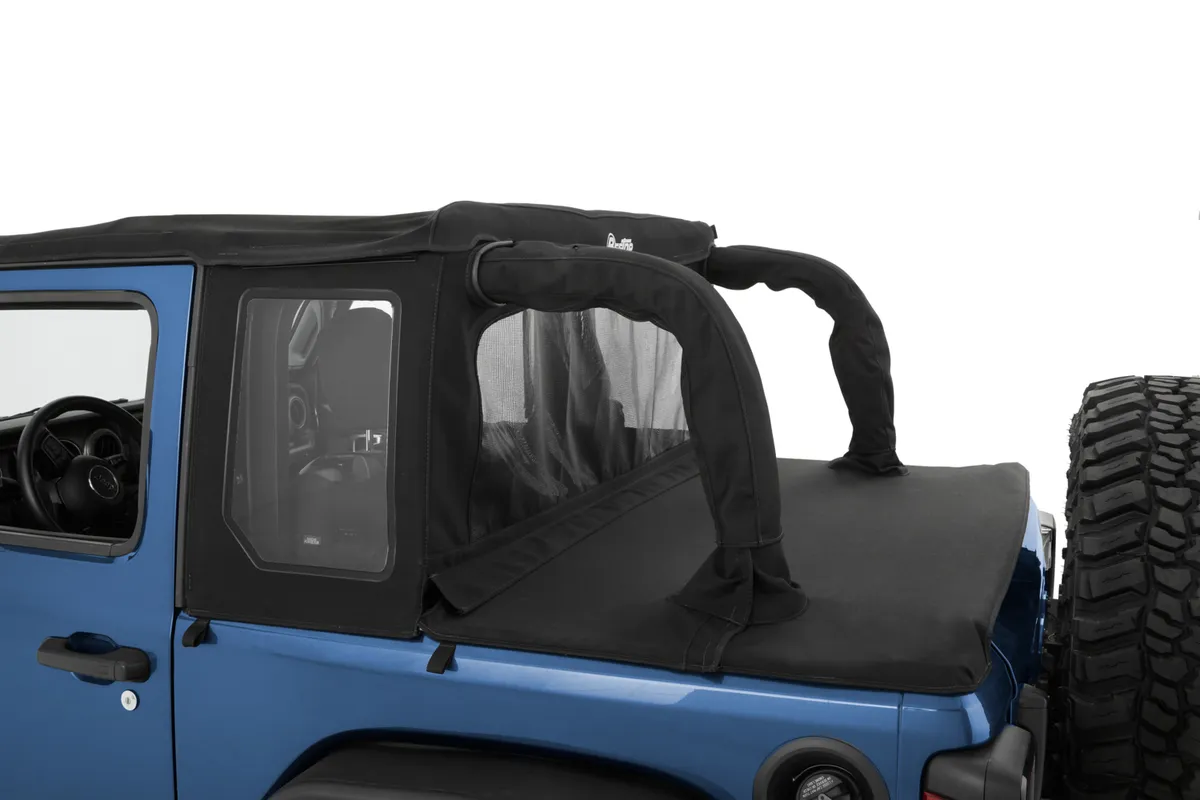 Jeep Wrangler Halftop Soft Tops For Jeep 2018-2023 Wrangler JL 2 Door Black Diamond Bestop product image