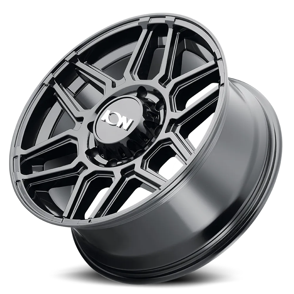 Cast Aluminum Wheels 146 GB 20x9 Gloss Black 6 On 135 Bolt Pattern 18 Offset ION Wheels product image