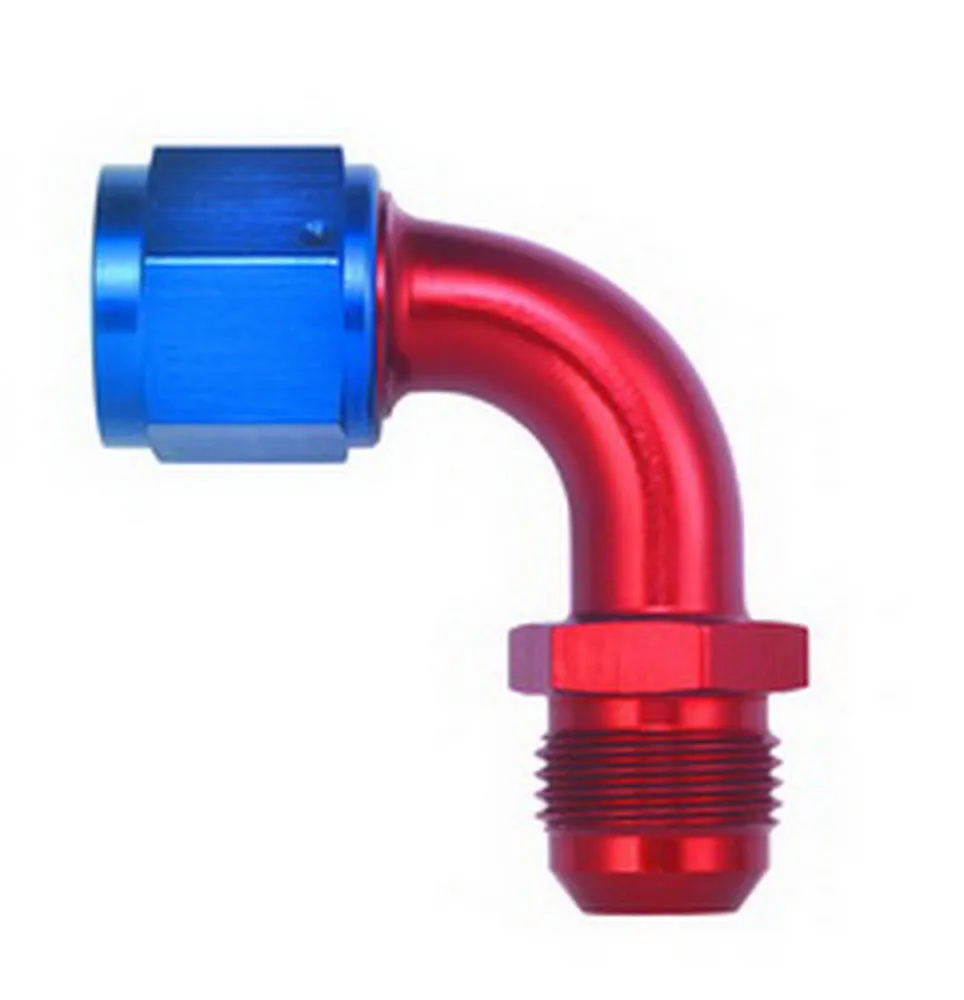 Aeroquip #10 Male to #10 Female 90 Deg Swivel Fitting