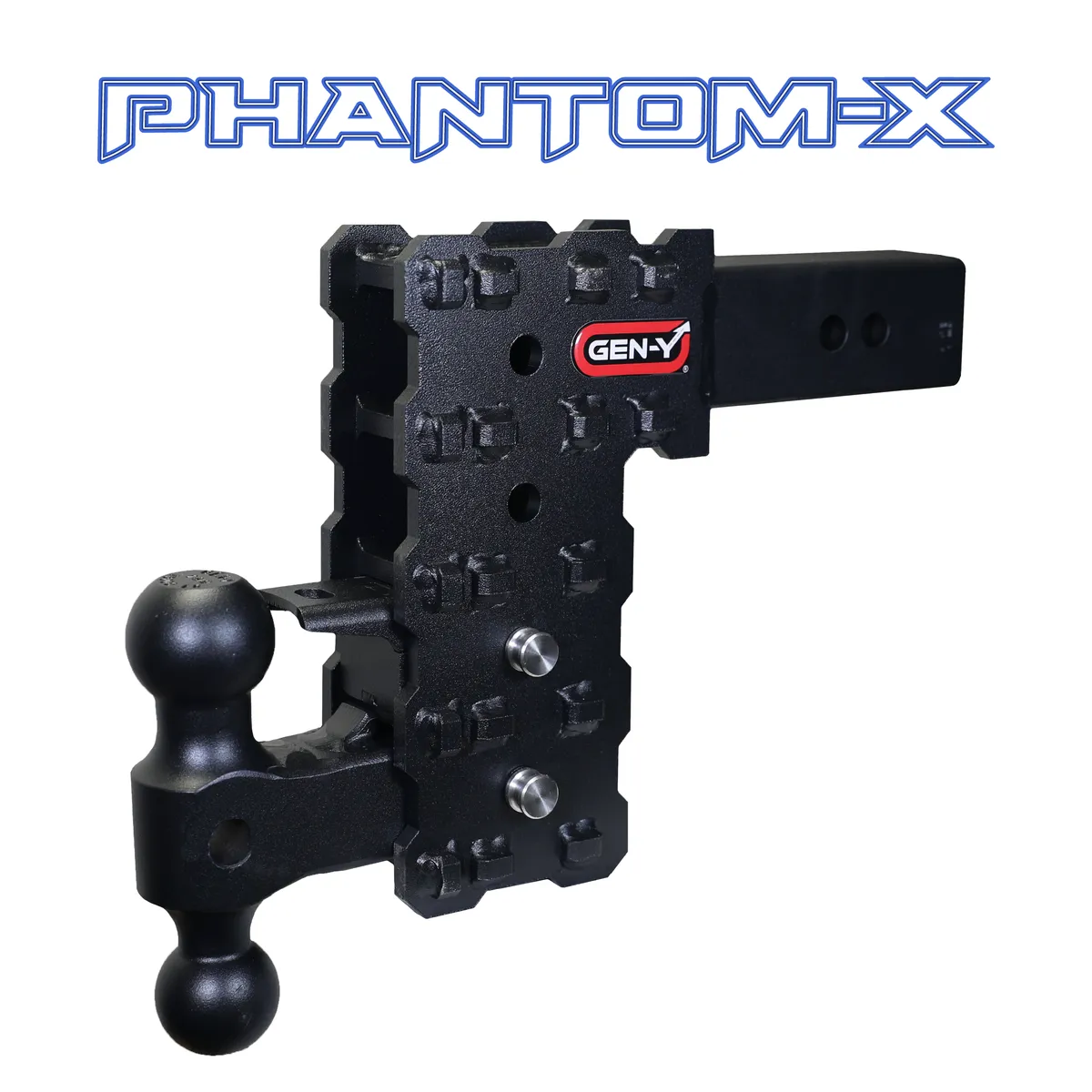 PHANTOM-X 2.5 Solid Shank 7.5 Drop 1.6K TW 16K Hitch GH-051 Versa-Ball GH-032 Pintle Lock product image