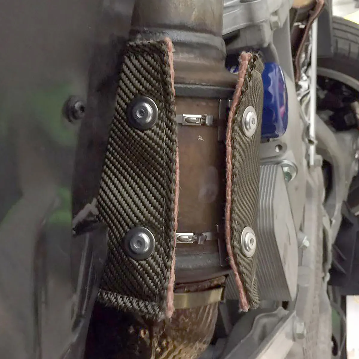 DEI C7 Corvette Catalytic Converter Shield 2015-2016 C7 Corvette Manual Transmission product image