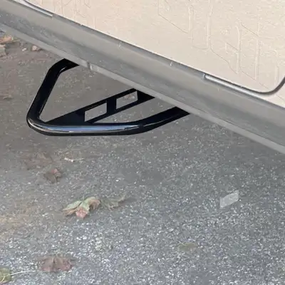 Steinjager Steinjäger Steps Gladiator JT 2019-Present FRONT Step Kit Black