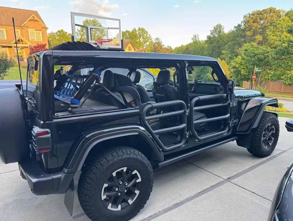 Offroad Tube Door with Side View Mirror for Jeep Wrangler JL & Gladiator JT product image