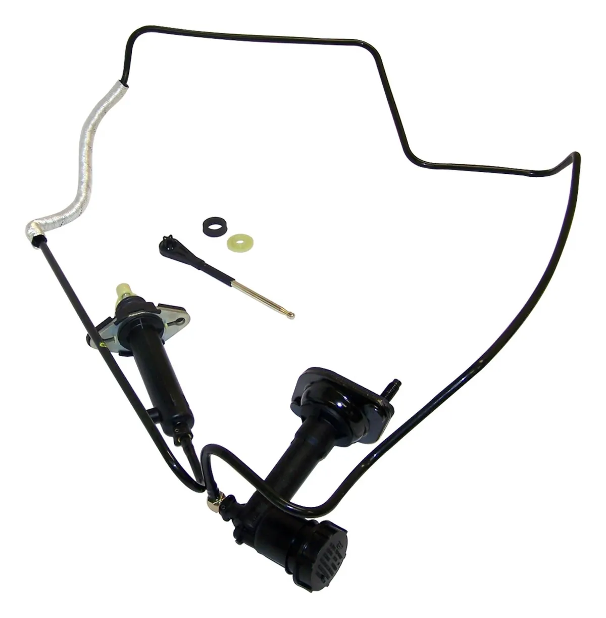 Clutch Hydraulic Assembly; Right Hand Drive; Incl. Clutch Master Cylinder/Slave Cylinder/Hose/Push Rod/O-Ring; product image