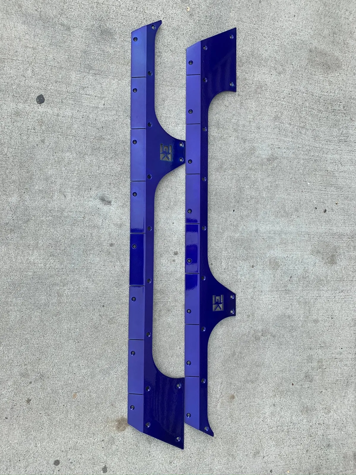 Gauntlet Series Rocker Guards for Jeep JK Wrangler product image