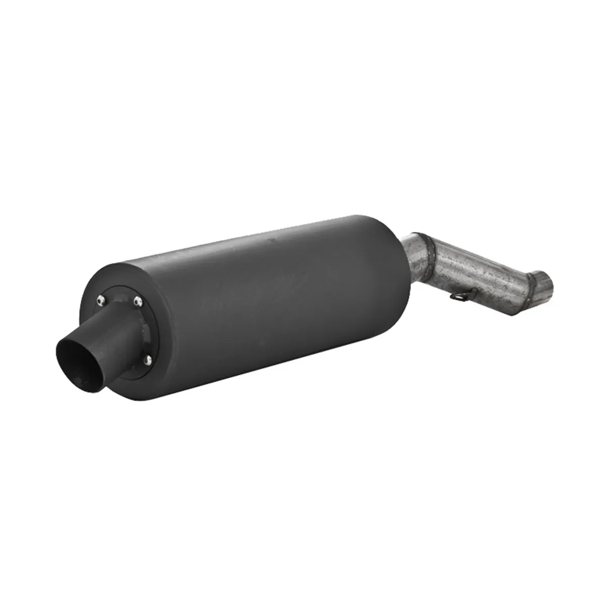 ATV Exhaust System With Sport Muffler; Slip-On System; 1.75 in. Inlet; 4.25 in. Diameter Body; product image