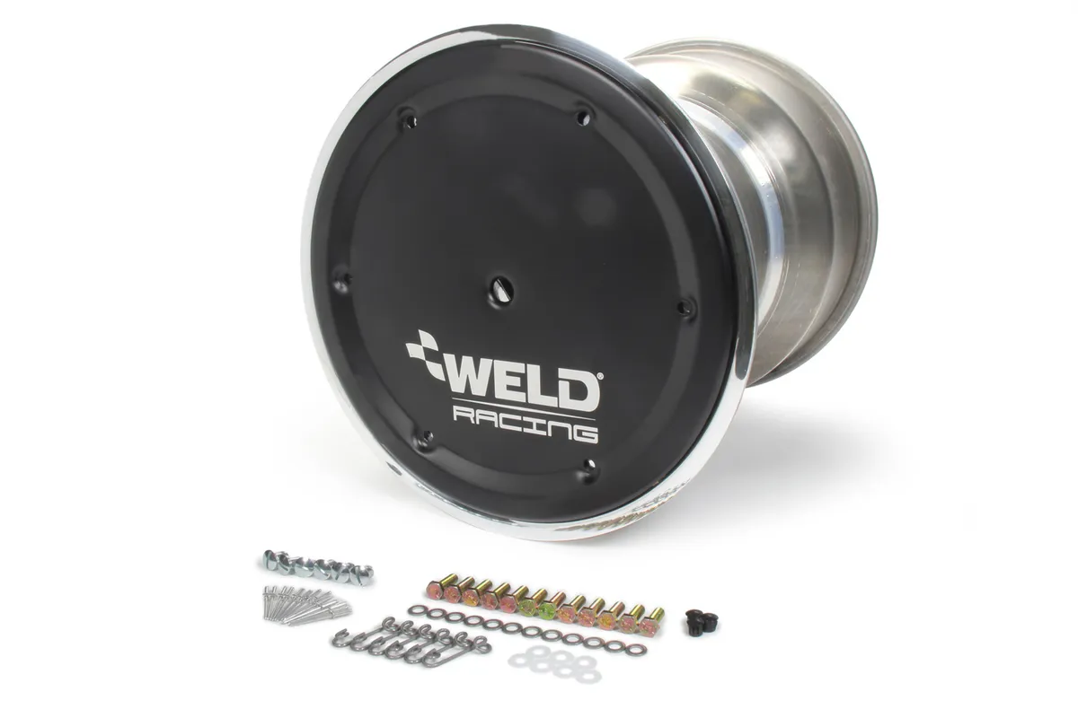WELD Racing 15x18 42 Spline 5in BS Bead-Loc w/Cover BLK Cen