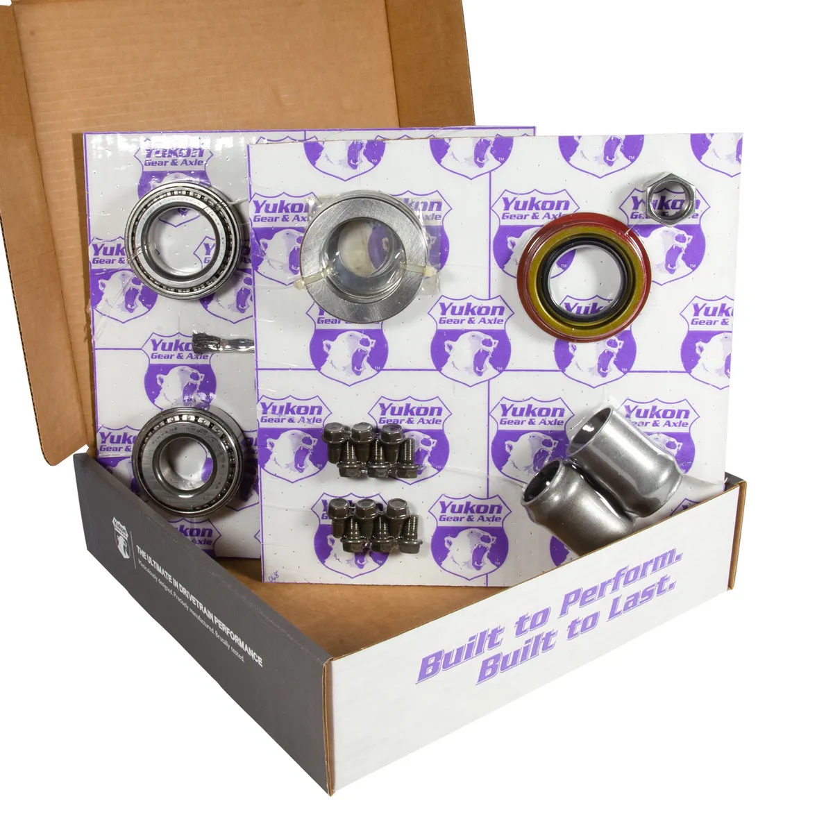 8.875 Inch GM 12T 3.08 Rear Ring & Pinion Install Kit Axle Bearings & Seals 12T GM 3.08 Rear R&P Gear/ Install Kit Package With Ak 1559 Yukon Gear product image
