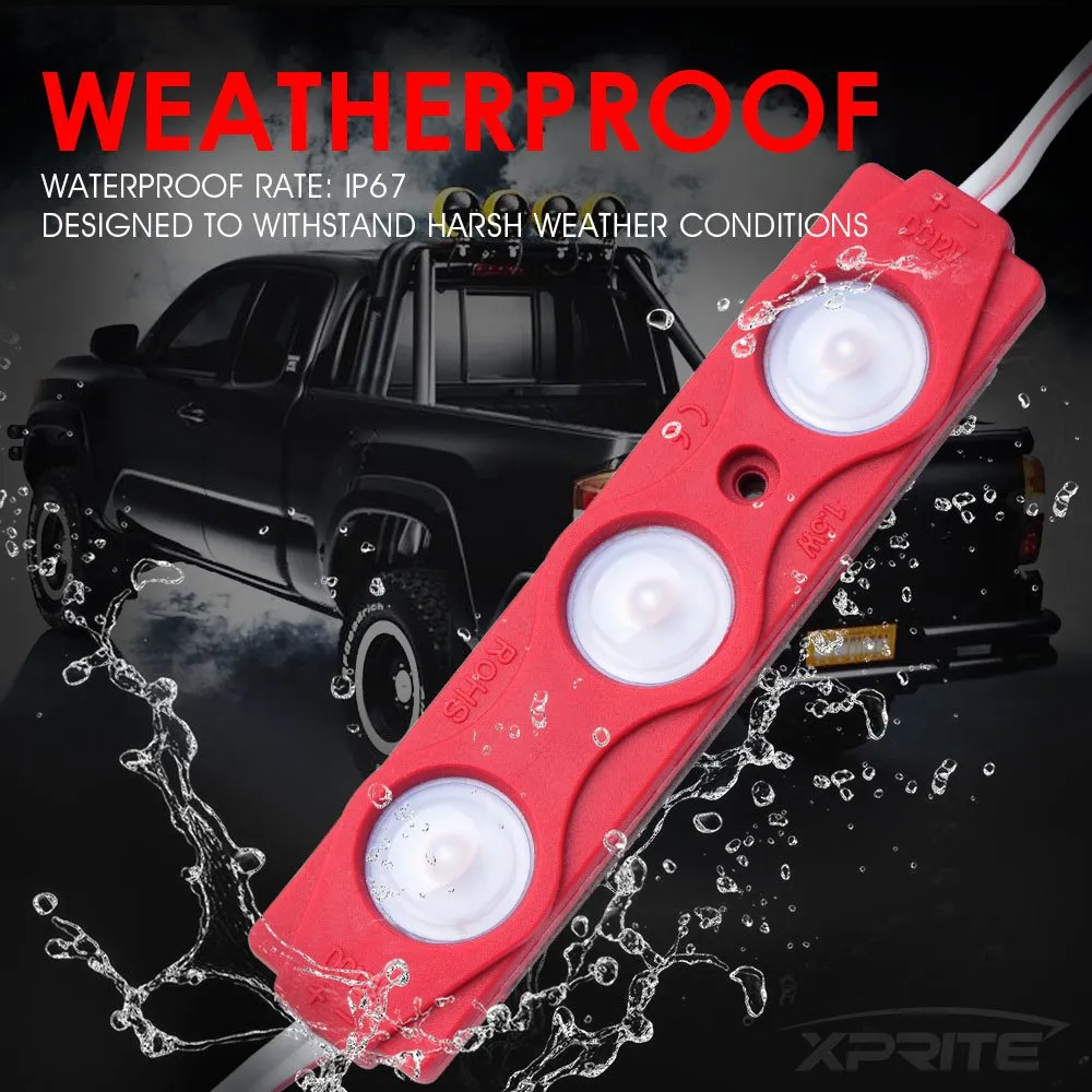 Xprite 8 LED Rock Light Pods Truck Bed Lighting Kit with Switch product image
