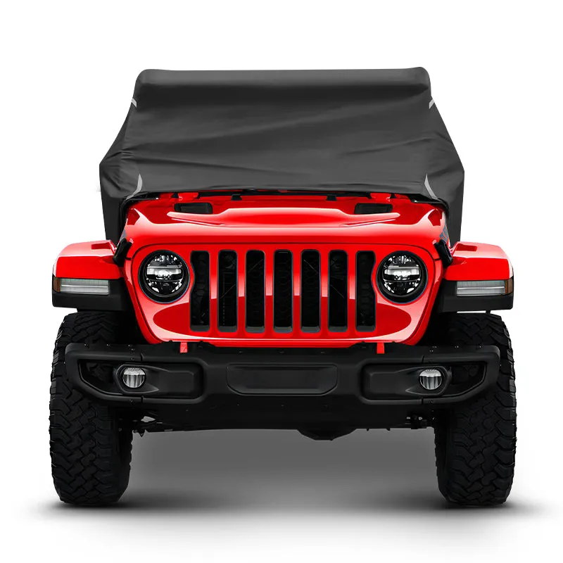 Weatherproof 420D Oxford Cab Cover for Jeep Gladiator JT Accommodate Light Bar product image