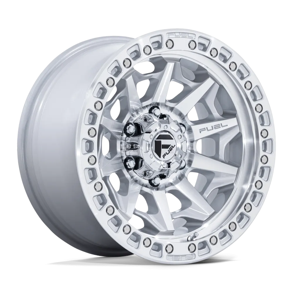 KMC Wheels Wheel Pros COVERT 20X10 5X5 71 -18 SLV-MACH-FC D88320007547