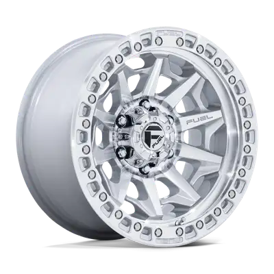 KMC Wheels Wheel Pros COVERT 20X10 5X5 71 -18 SLV-MACH-FC D88320007547