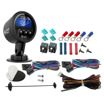 Davies Craig Digital Gauge Thermatic Fan & EWP Switch Kit