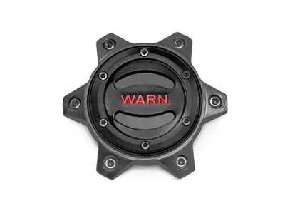 Warn WARN - Optional black/red center cap for black WARN Epic 6-lug wheels. Replaces standard gold center cap