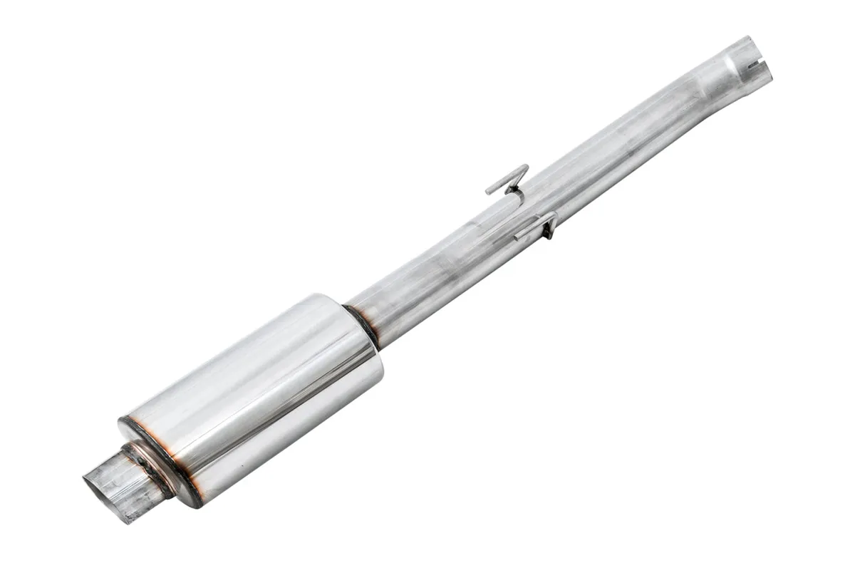 AWE Track Edition Exhaust for FK8 Civic Type R (includes Front Pipe) - Triple Chrome Silver Tips product image
