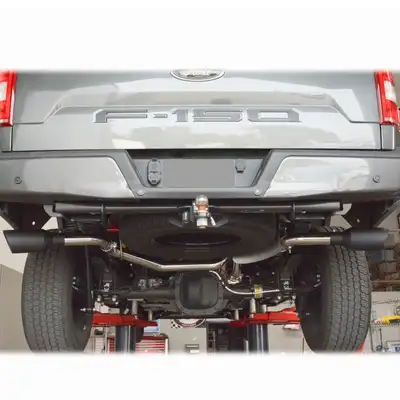 Pacific Performance Engineering 0914 Ford F150 Catback Exhaust System Raw Tube W/Polished Tips