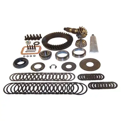 Crown Automotive Jeep Replacement Crown Automotive Jeep Replacement 4746074 Ring & Pinion Kit for Select Jeep 84-99 YJ, XJ, MJ w/ D30 Front Axle, 3.73 Ratio