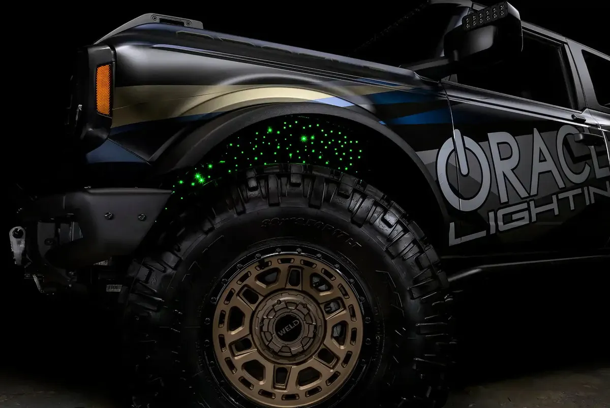 Oracle Lighting Fiber Optic Wheel Liner Colorshift® Rgb+w Kit - 40w Led/ 600 Fibers product image