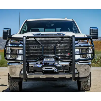 Westin 1421 Tundra Hdx Winch Mount Modular Grille Guard Black