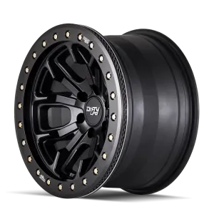 Dirty Life DT-1 9303 Series Beadlock Wheel, 17x9 8x6.5 -12mm - Matte Black product image