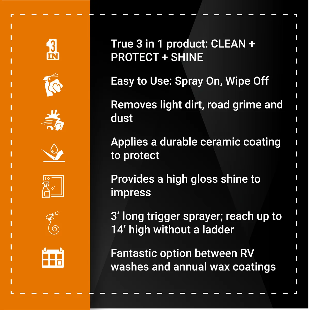 rv Sauce; Ceramic Quick Detailer For Exterior Side Surfaces; Painted Gelcoated product image