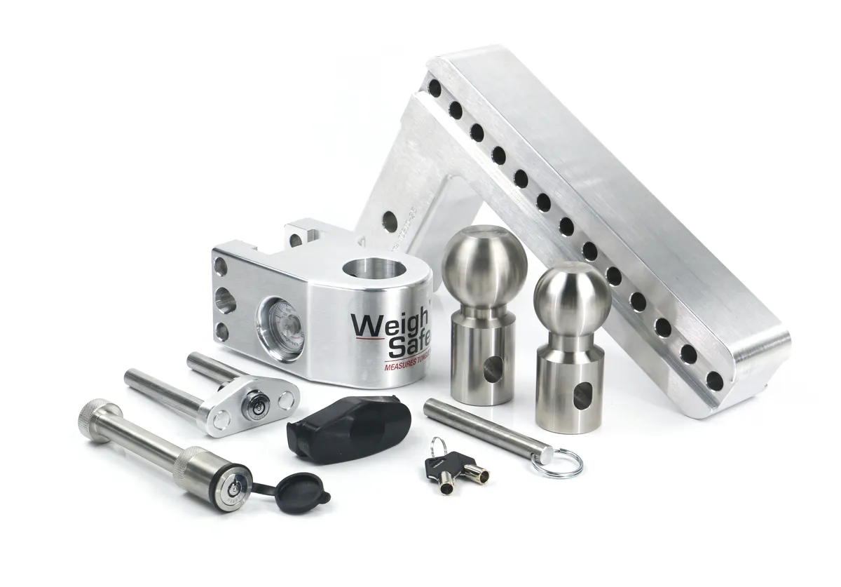 10in Drop Hitch With 2.5in Shank (10k/18.5k Gross Tongue Weight Rating) With Ws05 Keyed Alike product image