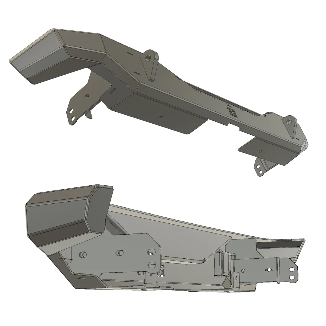 Gauntlet Series Rear Bumper for Jeep JK Wrangler (2007-2018) product image
