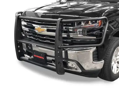 Go Rhino Go Rhino 3176MT - 3100 Series StepGuard with Brush Guards - Textured Black