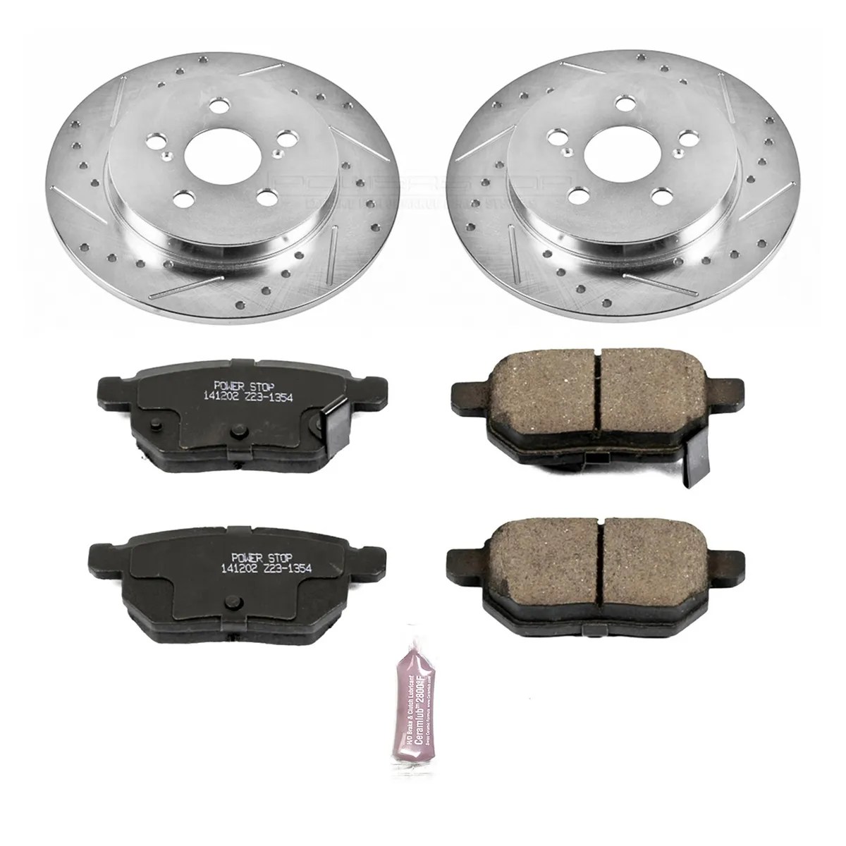 Z23 Evolution Brake Kit Rear 2009-2010 Pontiac Vibe 2009-2018 Toyota Corolla 2009-2013 Toyota Matrix product image