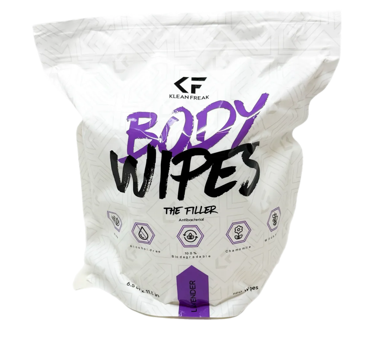 Klean Freak The Filler Antibacterial Body Wipes - Tea Tree product image