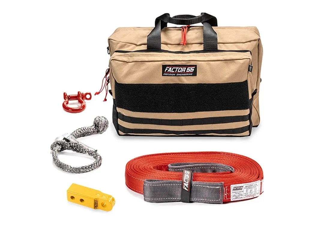 Factor 55 00485-08-Large Owyhee Recovery Kit (Green Hitchlink And Large Bag) product image