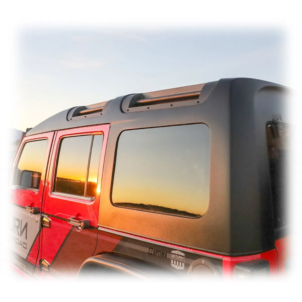 Turn Offroad Expedition Safari Style Hardtop w/Overhead Handles - JK 4dr product image