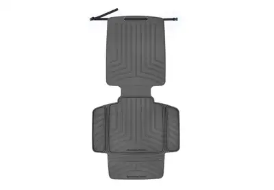 Weathertech Black Child Car Seat Protector with Seat Back Fits Interior Protection Automobile Universal