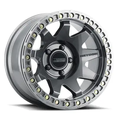 Method Race Wheels Method Race Wheels MR108 17x9 -44mm Offset 8x170 130.81mm Centerbore Gloss Titanium w BH-H24125-38 MR10879087844B