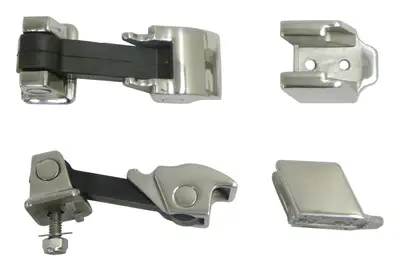 Crown Automotive Jeep Replacement RT Off-Road - Stainless Stainless Hood Catch Kit