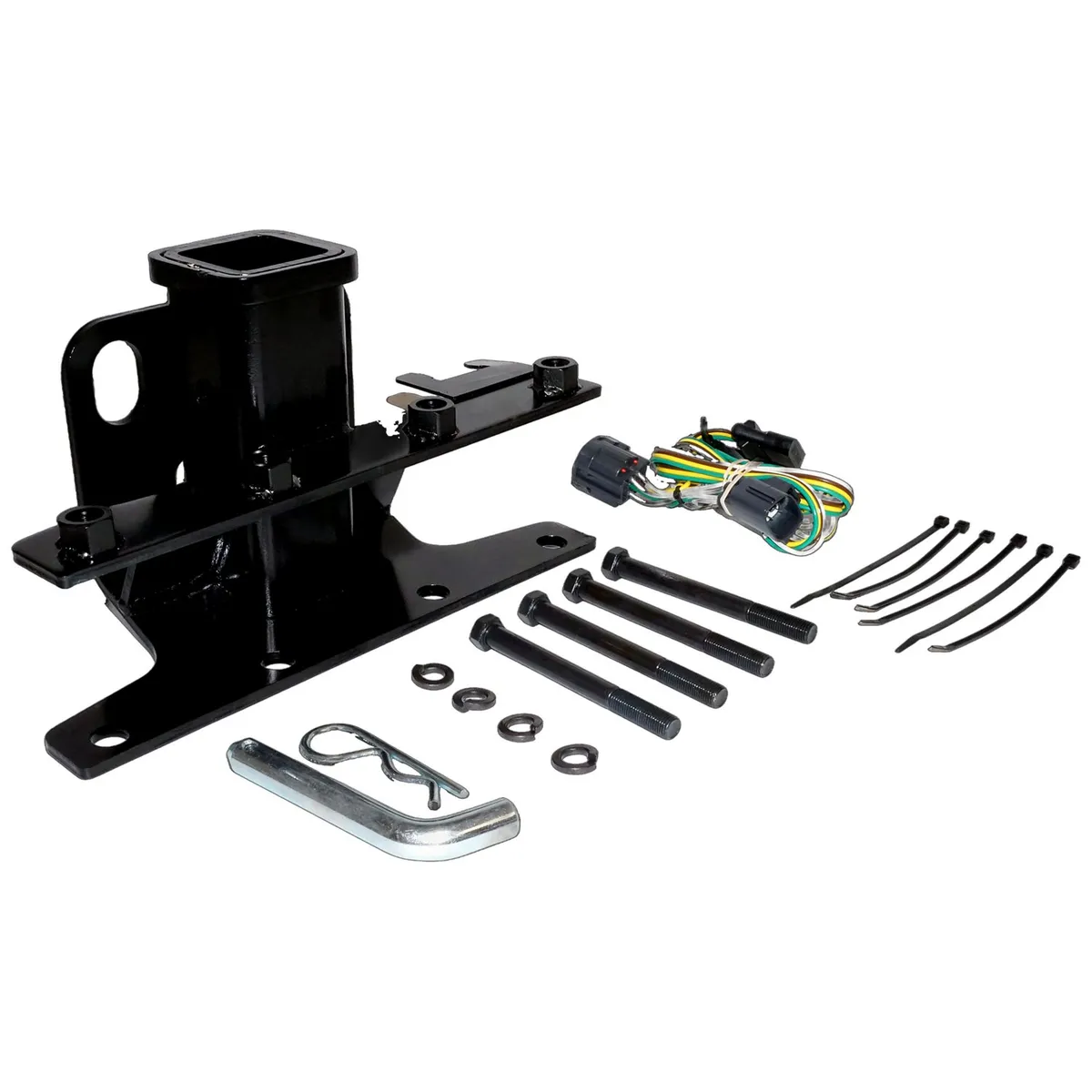 Black Trailer Hitch Master Kit Trailer Hitch Master Kit;includes Hitch, Hardware, 4-Pin Harness, And Hitch Pin product image