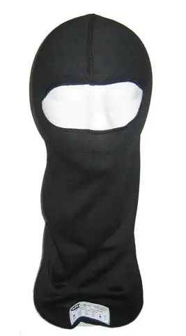 PXP Racewear Head Sock Black Single Eyeport 2 Layer