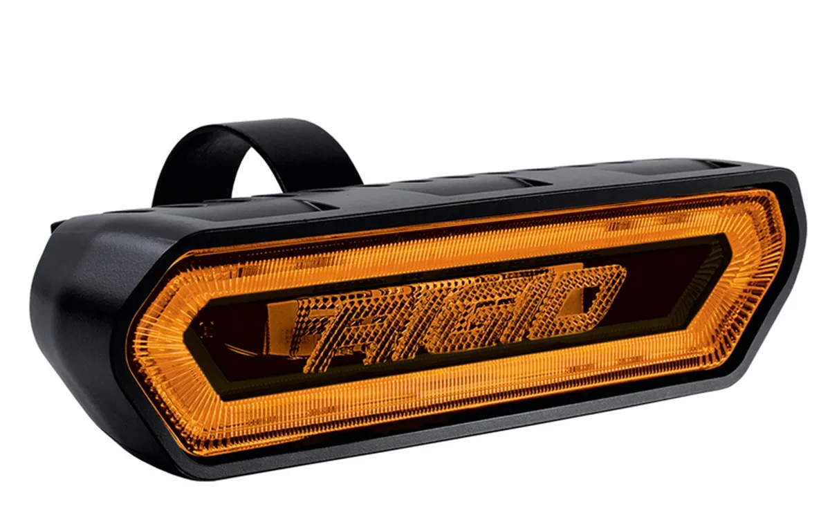 RIGID Chase, Rear Facing 5 Mode LED Light, Amber Halo, Black Housing product image