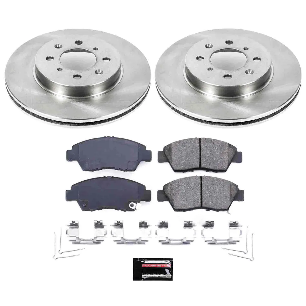 Z17 Direct Replacement Kit: Rotors; Ceramic Pads W/Hardware product image