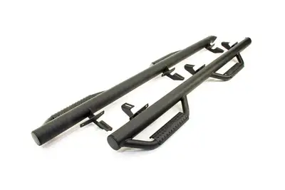 N-Fab 18c Wrangler JL 4 Door SUV Gas Srw 3in Nerf Step Wheel 2 Wheel Textured Black