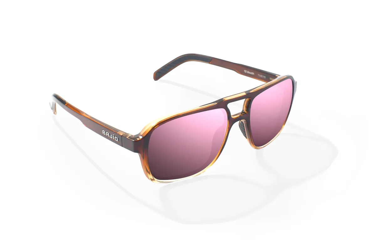 12 South Gray pc Whiskey Fade Gloss Sunglasses product image