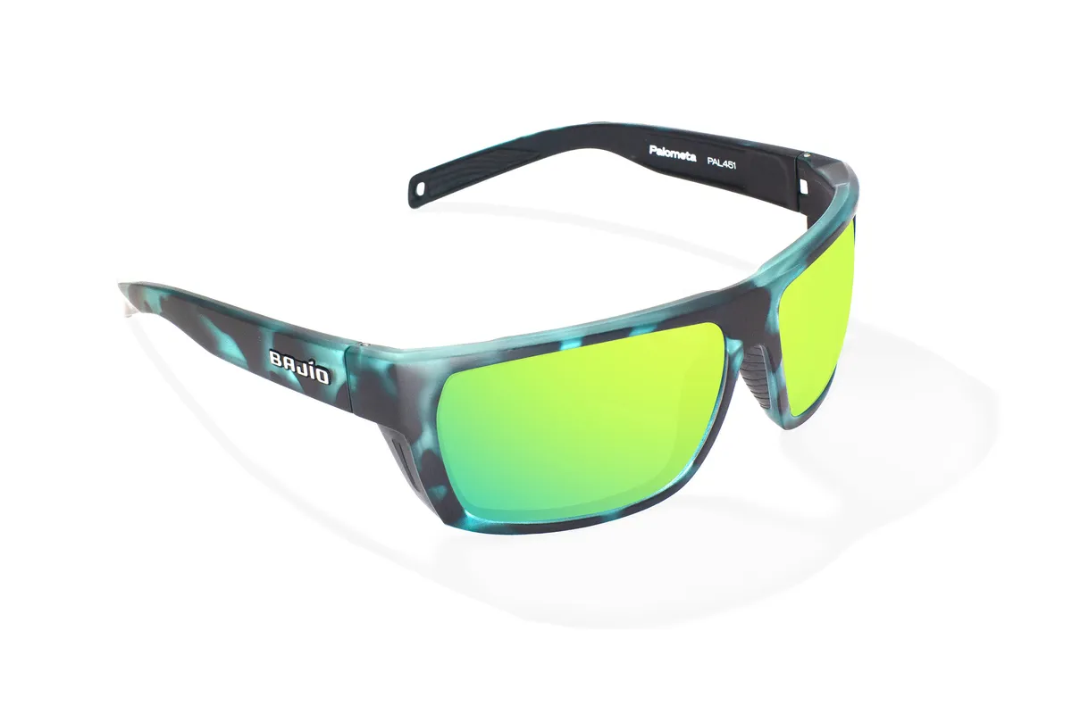 Palometa Gray Glass Blue Tort Matte Sunglasses product image