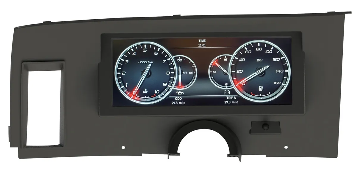 7173 Mustang Invision Digital Instrument Display Dash Panel Color Lcd product image