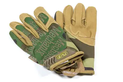 Mechanix Wear Mech Glove Woodland Camo Large