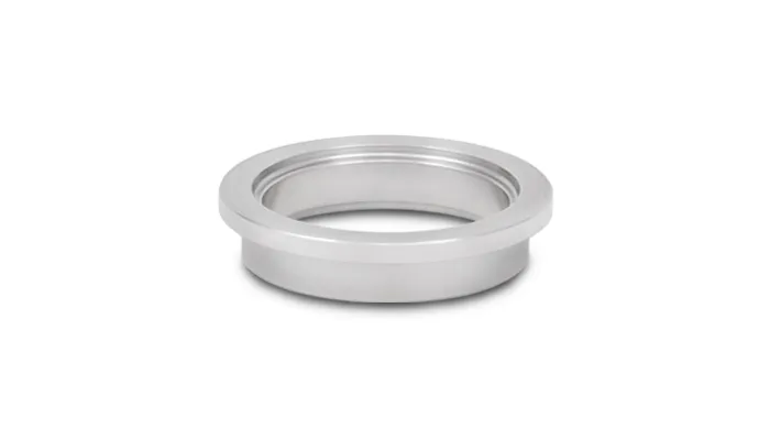 Wastegate Adapter Flange; 44mm Crmd; 44.2mm Crfd; 1.2mm Crmdh; 3mm Apex w; 13.7mm Thickness; 55.4mm Flange Od; 35mm Port Id; For Tial 38mm Minigate Inlet; 304 Stainless Steel; product image