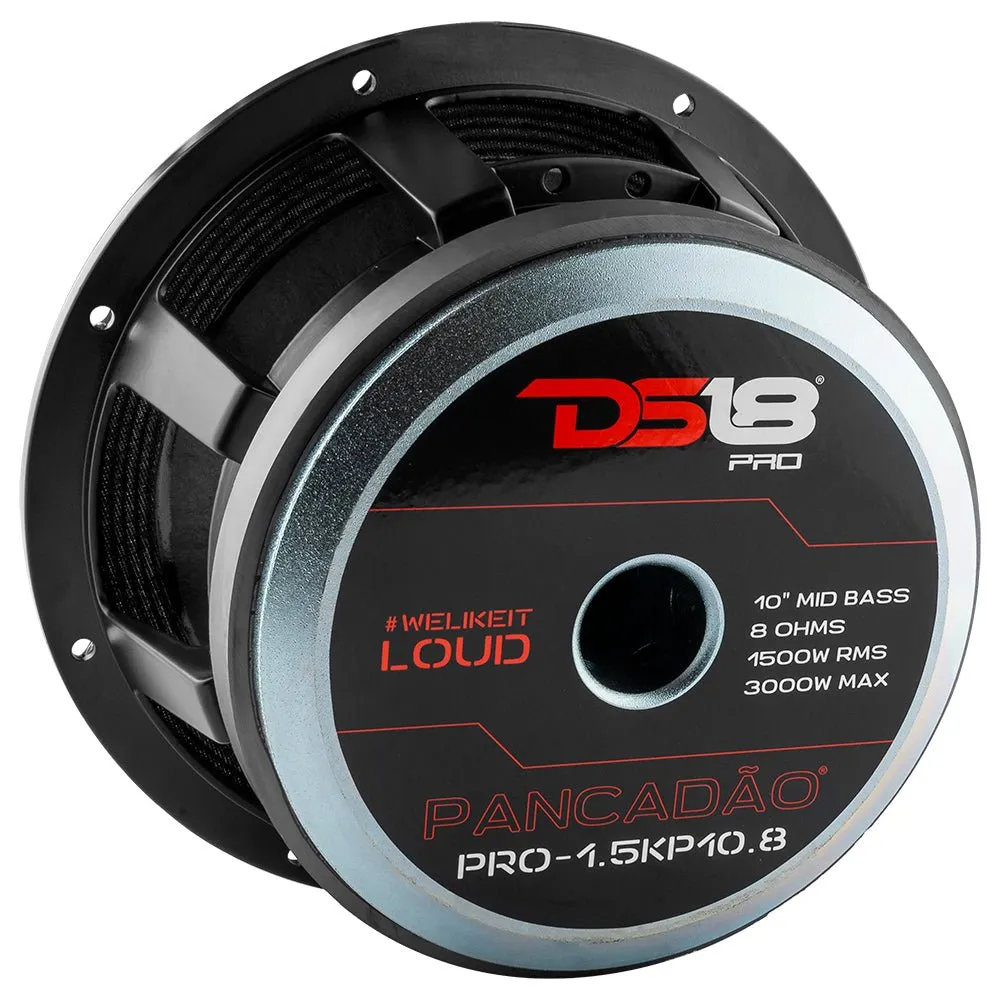 PANCADÃƒO Mid-Bass Loudspeaker 10" 1500 Watts Rms 8-Ohm product image